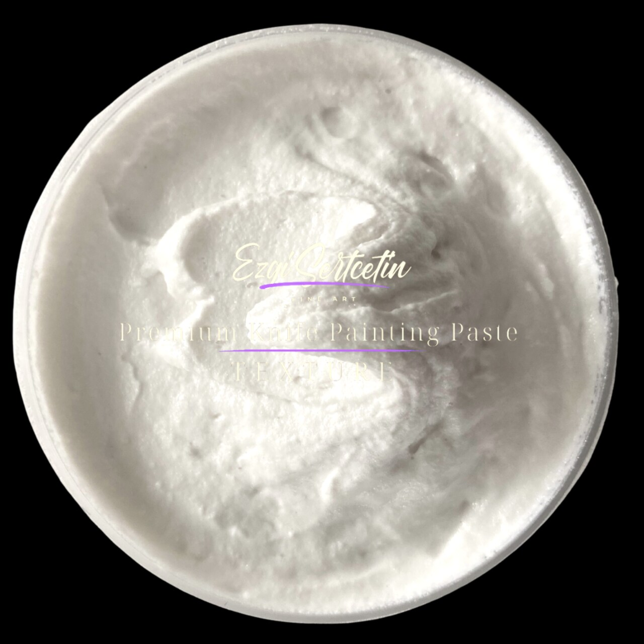 Premium Palette Knife Painting Paste|Modeling Paste|Texture Paste|Authentic Bright Colors|Ready to Use|Easy to Apply| 6oz by Volume|Ezgi Sertcetin